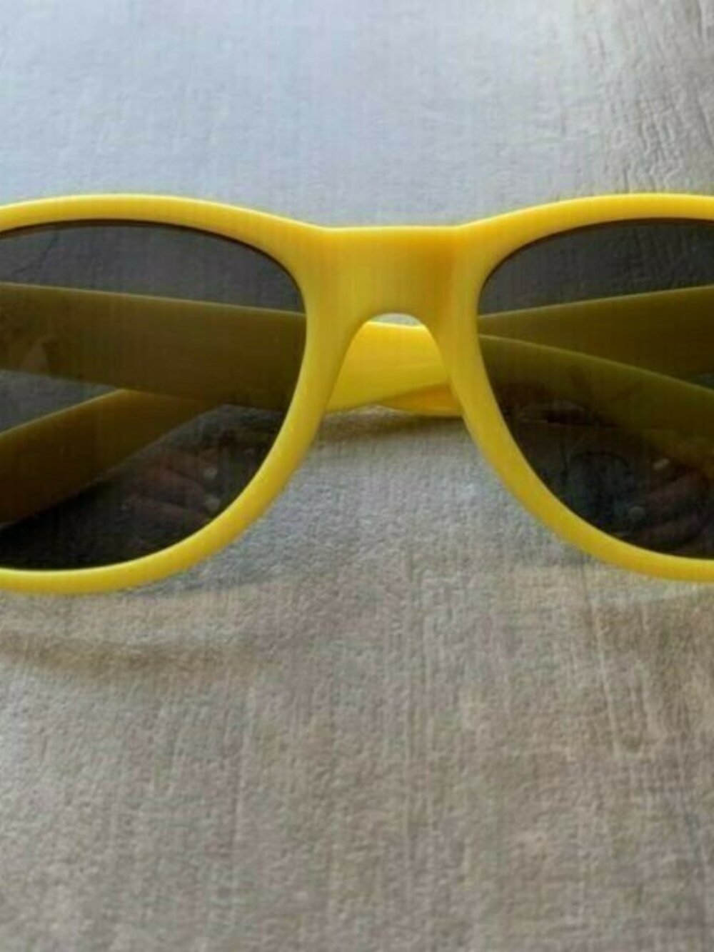Summer Beach Festival Neon Yellow Wayfar Rectangle Designer Style Sunglasses NEW